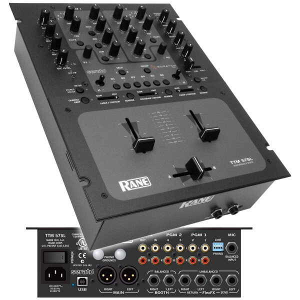 VERMIETUNG - Rane TTM57SL 2-Kanal Mixer